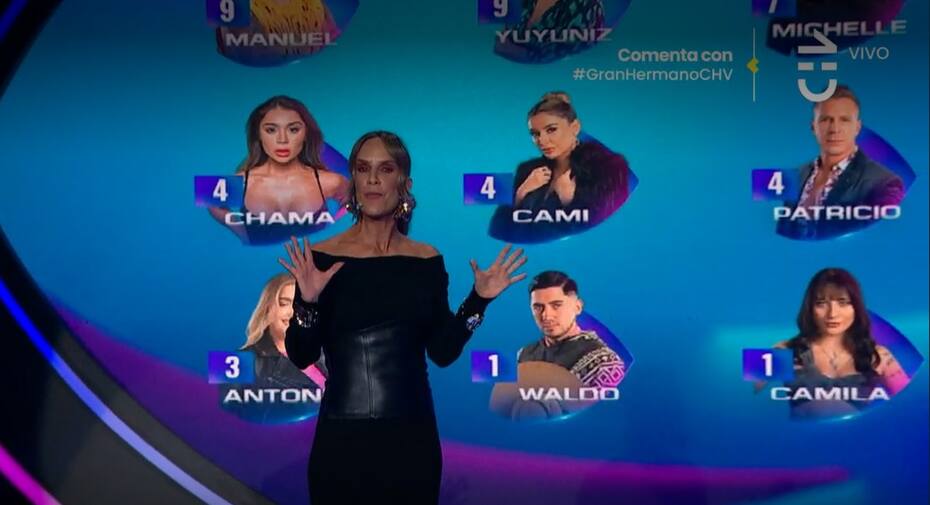 Diana Bolocco es la única conductora d "Gran Hermano Chile 2". Créditos: Pantallazo CHV