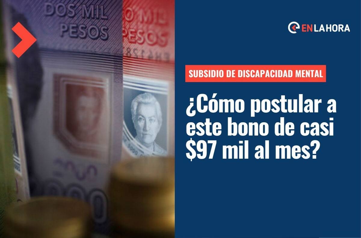 Subsidio de Discapacidad Mental: ¿Cómo postular a este aporte que otorga casi $97 mil al mes?