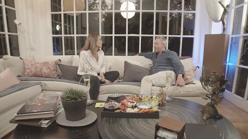 Monserrat Álvarez y Martín Cárcamo en "De tú a tú" / Créditos: Canal 13