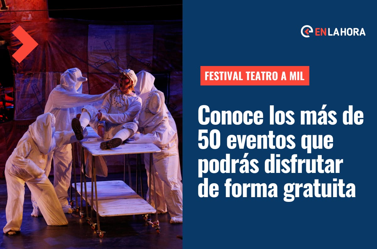 Teatro a Mil 2023: Conoce los más de 50 eventos gratuitos que podrás disfrutar durante enero
