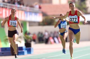Así fue la carrera de Fernanda Mackena en los 400 metros de Cochabamba 2018