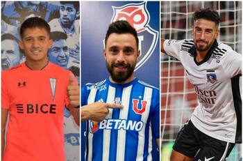 Refuerzos de valor: Los diez jugadores más cotizados que han llegado al fútbol chileno en este mercado de pases