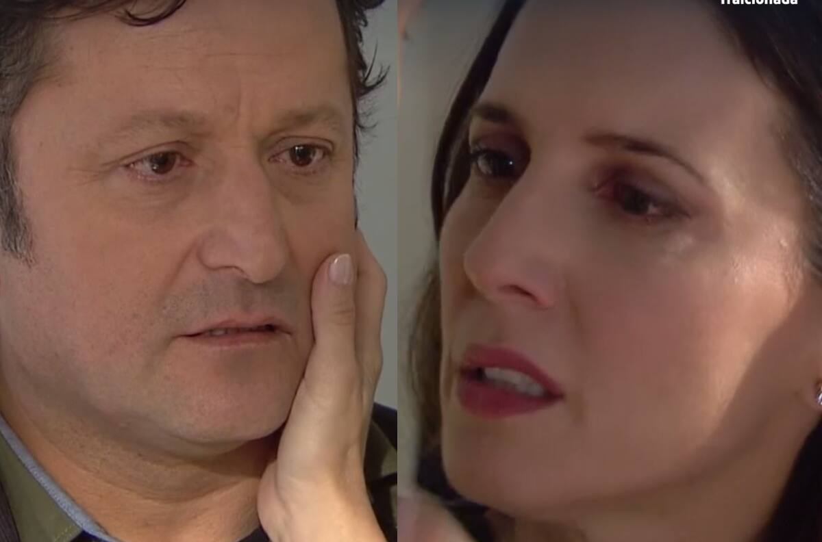 "No quiero volver a alejarme de ti": Luz Valdivieso y Daniel Alcaíno protagonizaron su primer apasionado beso en "Hasta encontrarte"