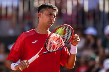 A lo Djokovic: Tomás Barrios iba a perder en Buenos Aires y su rival se retiró