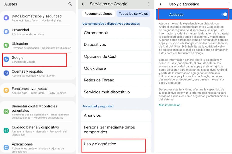 Estas son las dos funciones que pueden consumir mucha pila.
Créditos: Captura En La Hora.