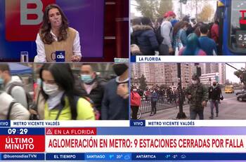 "Lo encuentro el colmo, me da mucha rabia": María Luisa Godoy se enfureció al informar de la falla que sufrió el Metro