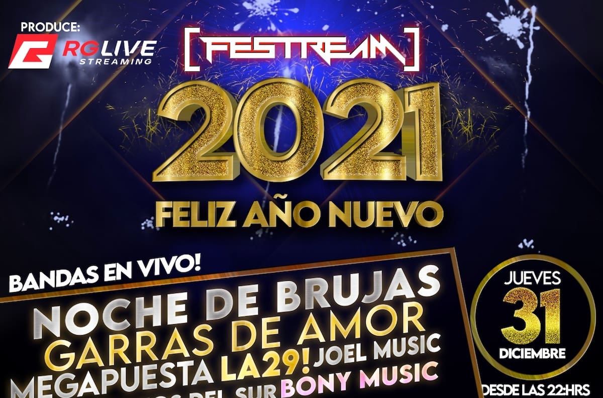 Noche de Brujas y Garras de Amor encabezan show online de Año Nuevo