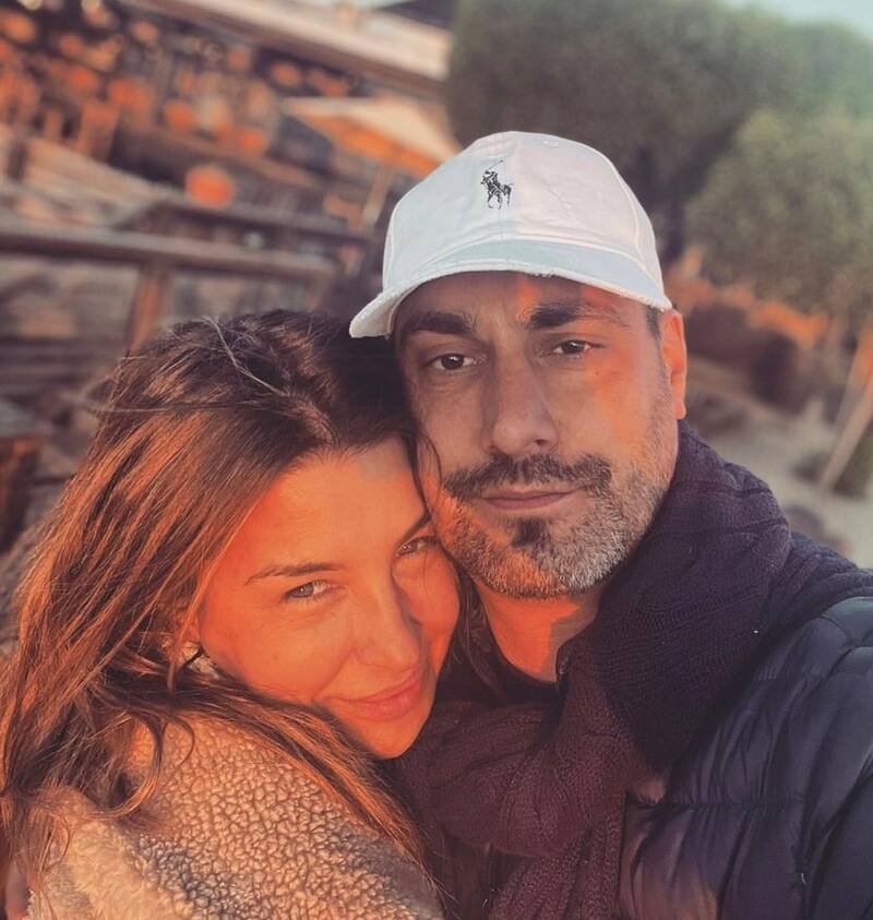 Pancha Merino junto a Andrea Marocchino. Foto: Instagram.