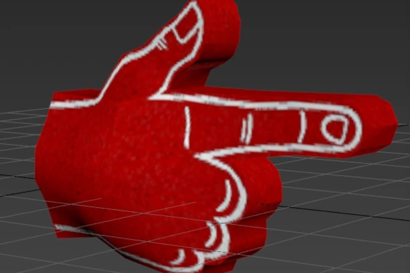 El dedo de espuma es un arma de broma, pero es bastante eficiente al enfrentarse a necromorfos. Créditos: Dead Space Wiki