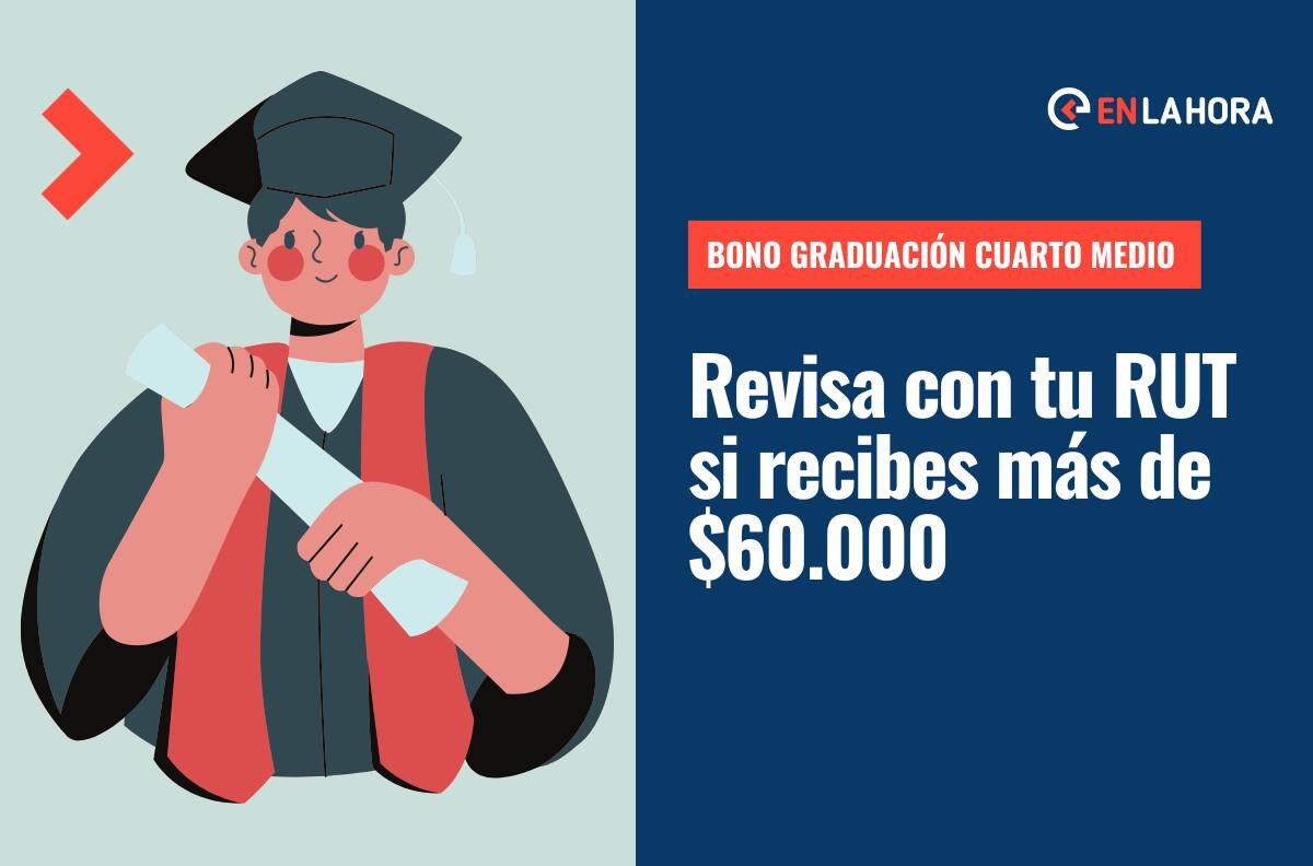 Bono Graduación de Cuarto Medio 2022: Revisa con tu RUT si recibirás más de $60 mil