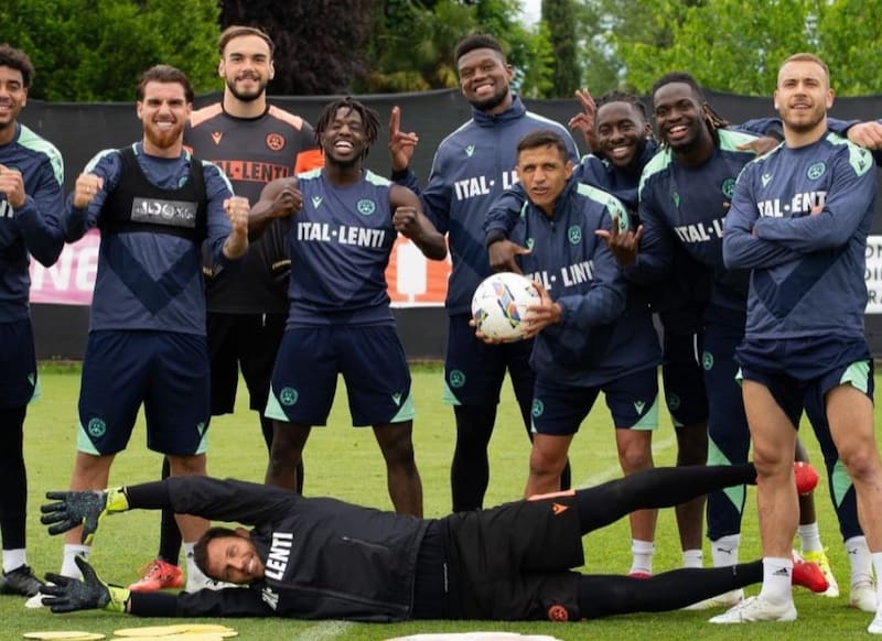 . El equipo de Alexis Sánchez en la Serie A. Foto: @UdineseCalcio.