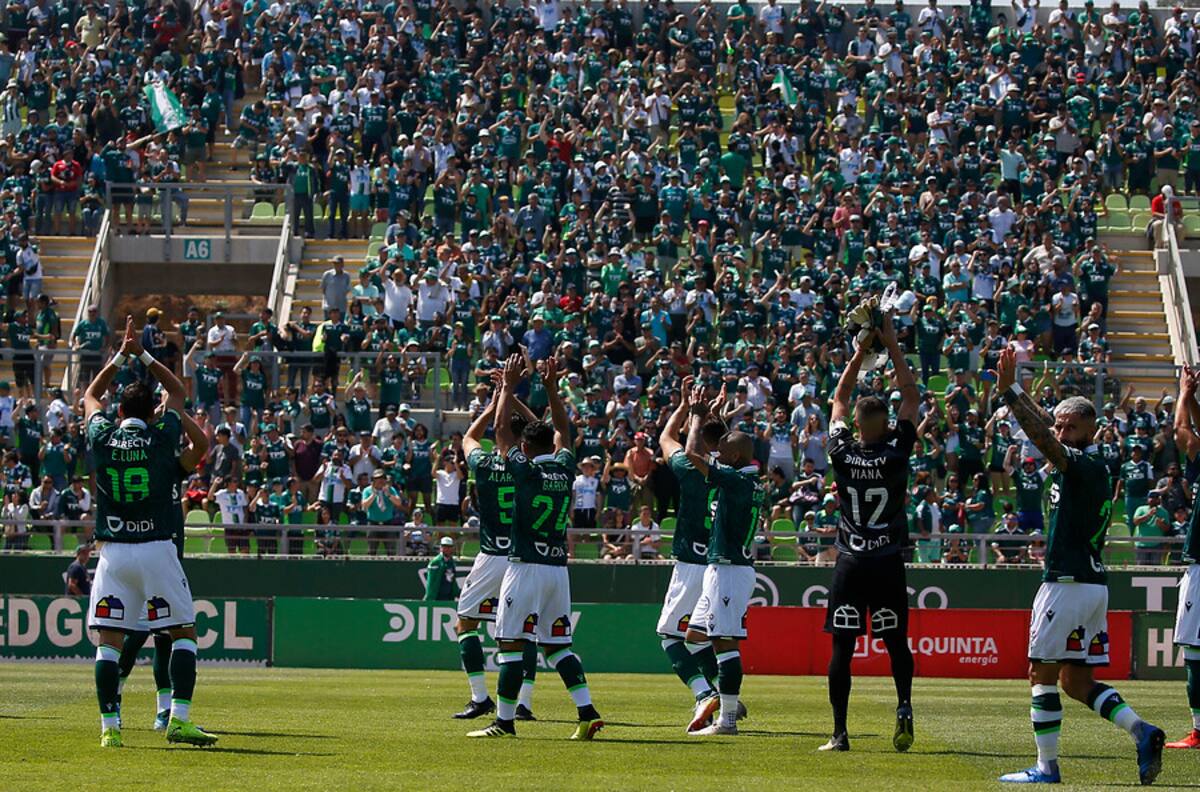 Este es el ambiente en el Elías Figueroa para el encuentro entre Wanderers y la U