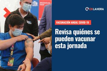 Vacunación anual Covid-19 | Revisa quiénes podrán recibir su primera dosis de la vacuna este domingo 16 de octubre