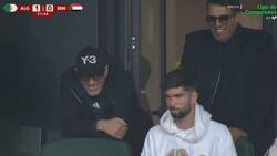 VIDEO | Papá chocho: Zinedine Zidane gozó con el triunfo de su hijo en la Copa Africana de Naciones