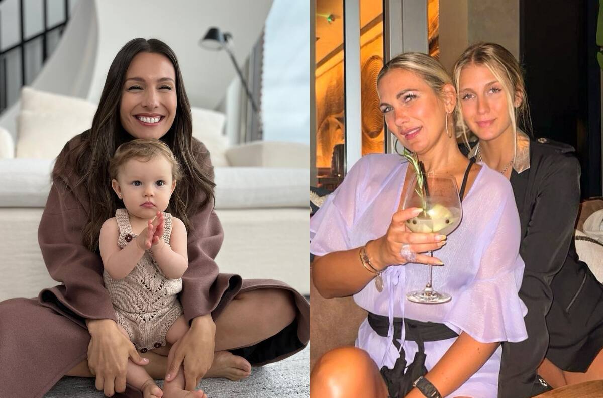 Paseo en yate por Miami: María Alberó y Blu Dumay regalonearon a Ana, la hija de Pampita