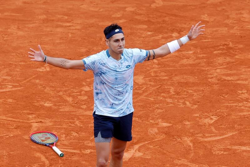 le ganó a Novak Djokovic en Montecarlo. EFE