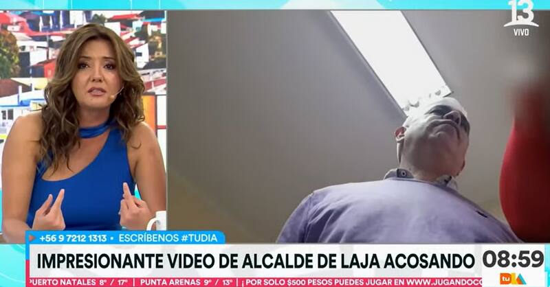 Priscilla Vargas se descargó en "Tu Día". Créditos: Pantallazo Canal 13