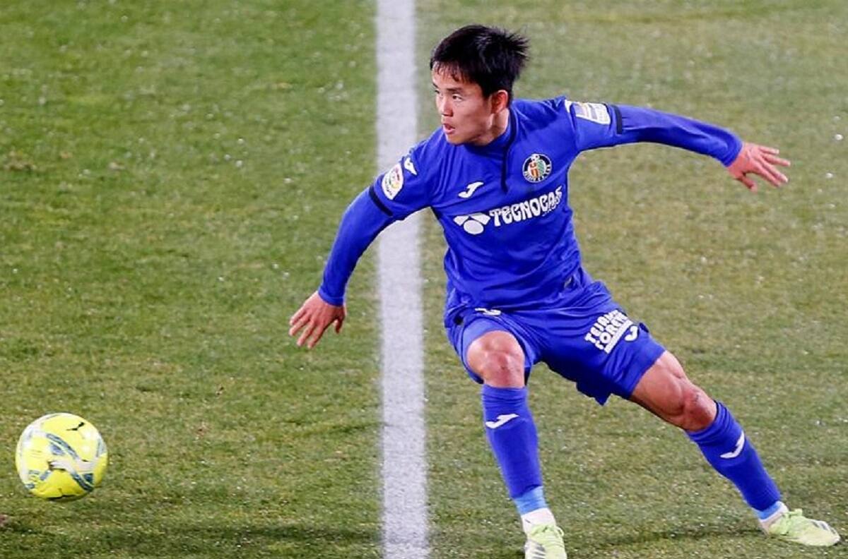 Take Kubo tendrá su primer partido como titular con el Getafe ante el Huesca