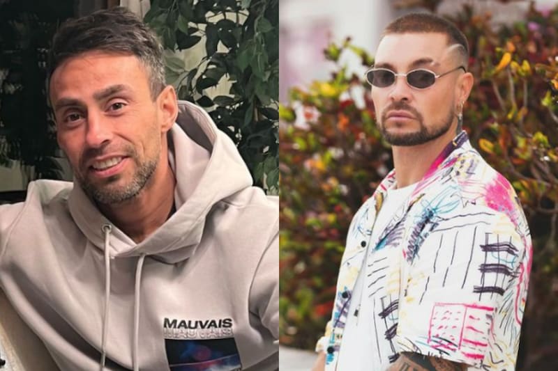 Fotos de redes sociales de Luis Mateucci y Jorge Valdivia/ Instagram