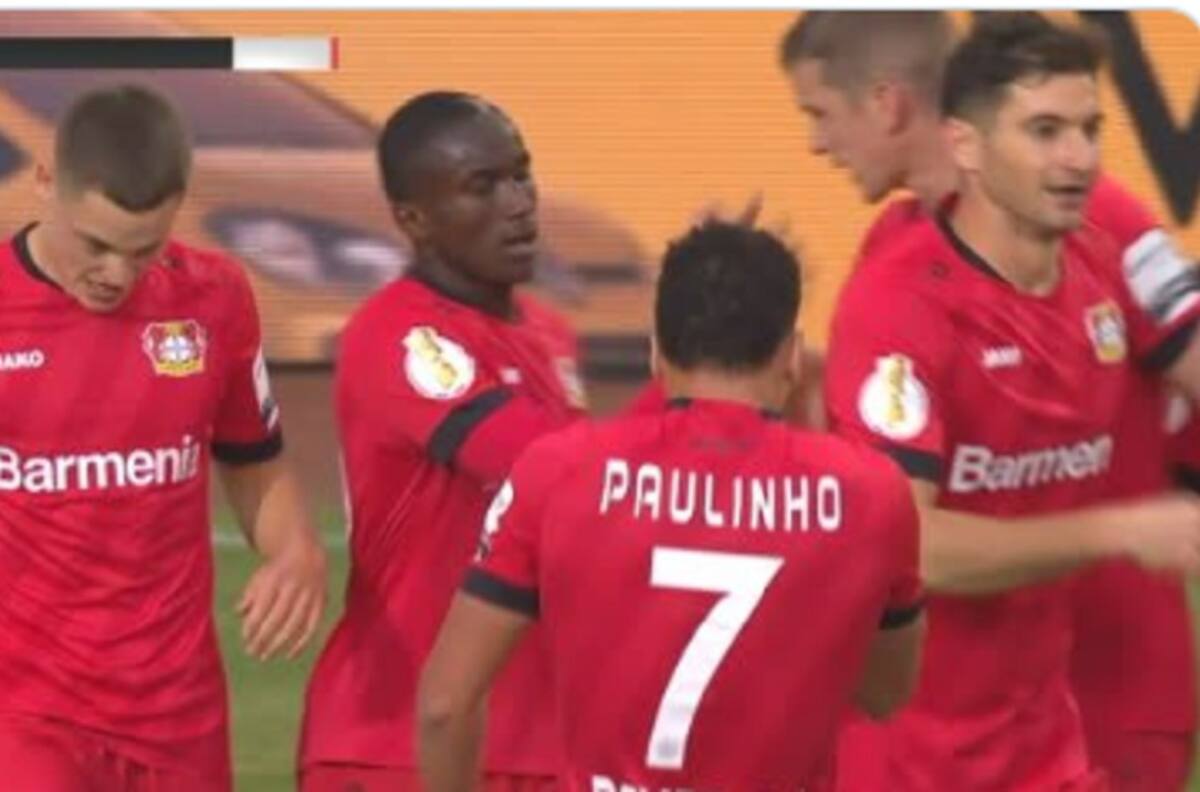Diaby abrió la cuenta para el Bayer Leverkusen en semifinal de la Copa Alemania