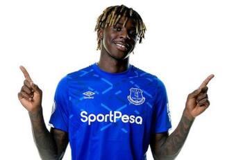 Moise Kean se transformó en nuevo jugador de Everton