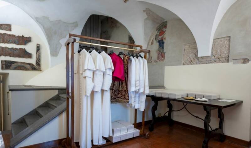 es el lugar donde el nuevo Papa reflexiona antes de presentado ante las multitudes. Foto: Vatican Media.