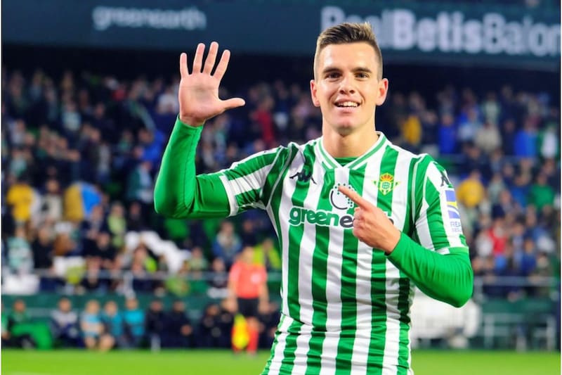 Giovani Lo Celso, en su anterior paso por el Betis. Foto: EFE.