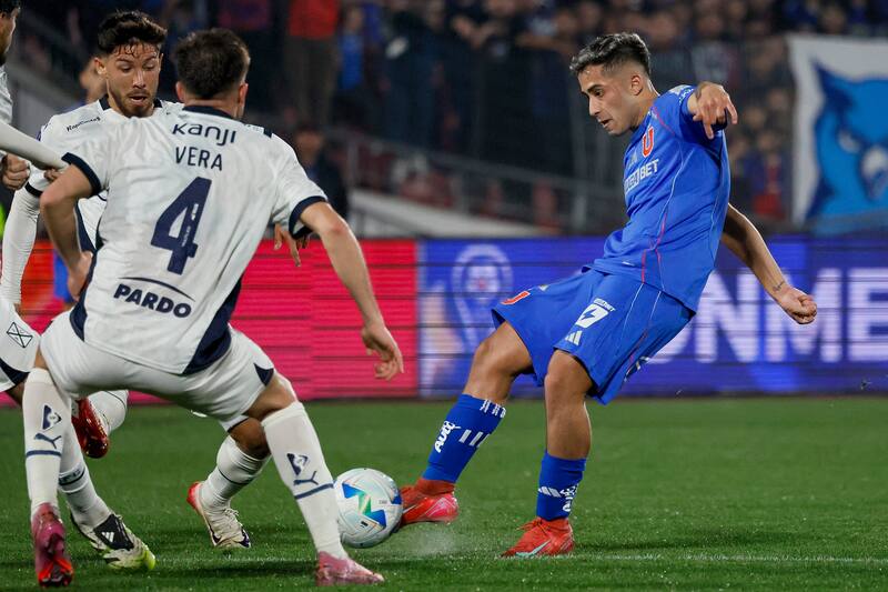 Anota el gol del triunfo ante Independiente en el Nacional. El tanto más importante en lo que va de su carrera.