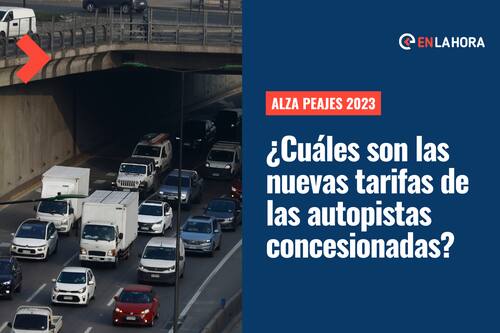 Alza del peaje y TAG 2023: Conoce cuáles son las nuevas tarifas de las autopistas concesionadas en la RM