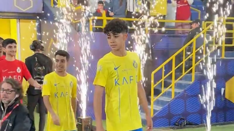 El hijo de CR7 juega en el Al-Nassr.