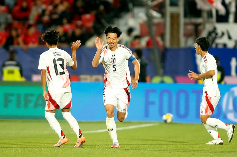 El capitán de Japón abrió la cuenta ante Chile en el duelo válido por la segunda fecha del Grupo A del Mundial Sub 20. (Foto: EFE)