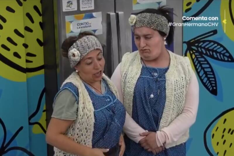 El imitador le dejó un especial presente a la oriunda de Chiloé.