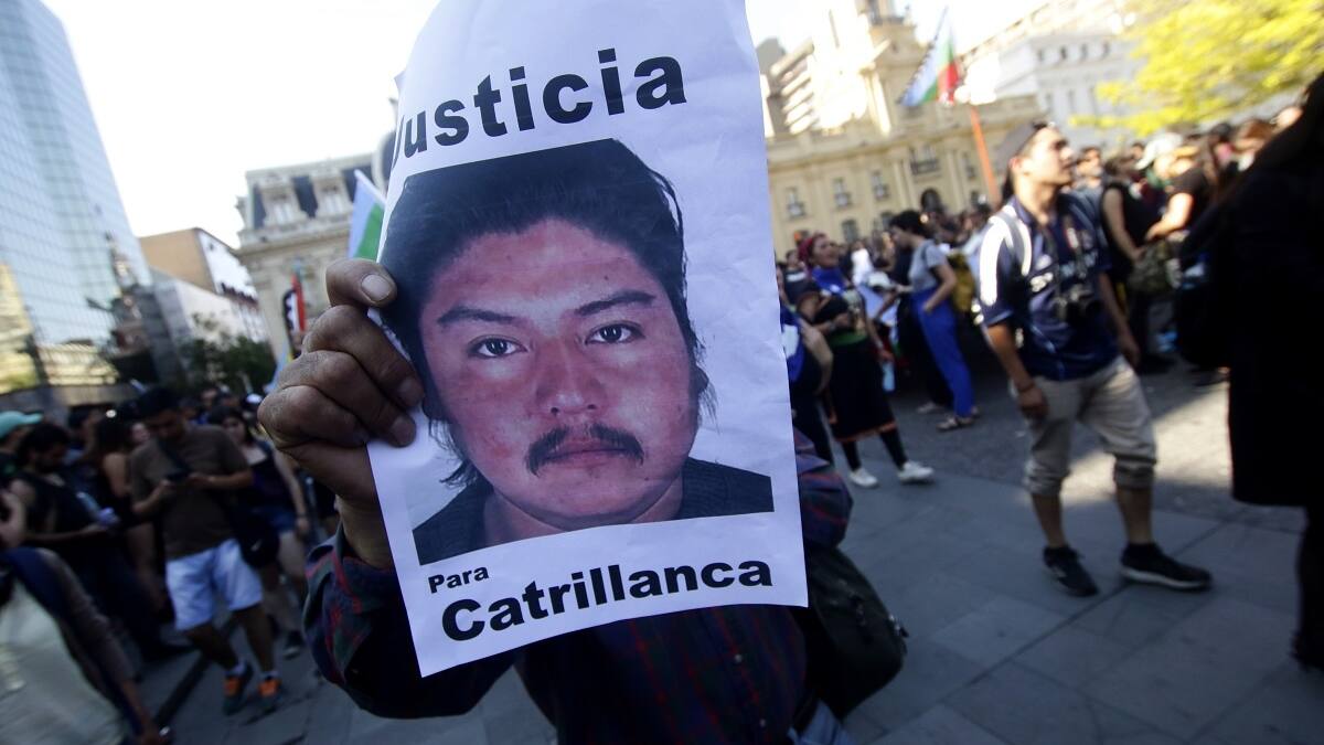 Decretaron prisión preventiva para excarabineros implicados en el asesinato de Camilo Catrillanca