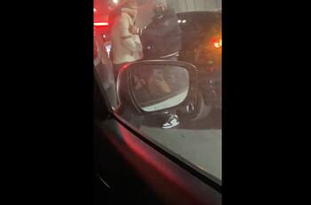 VIDEO | Una mujer embarazada fue víctima de encerrona ocurrida en Costanera Norte