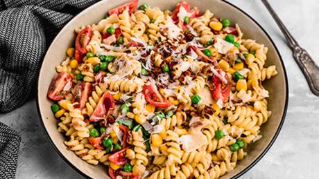 Receta de ensalada de pasta primavera: esta preparación es fácil y perfecta para el verano