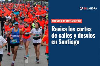 Maratón de Santiago 2022: ¿Qué calles están cortadas y cuáles son los desvíos hoy domingo 8 de mayo?