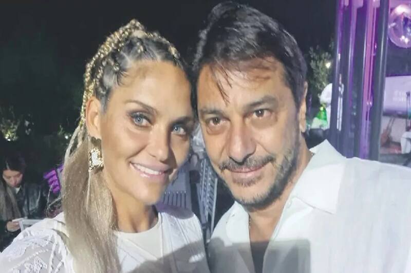 Kenita Larraín y Sergio Ader renovaron votos.