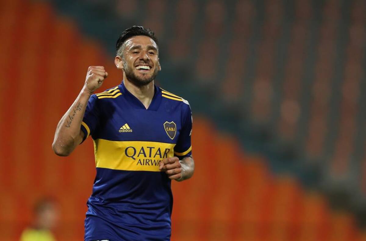 Boca Juniors venció agónicamente al DIM y mantuvo en el liderato del Grupo H de la Libertadores