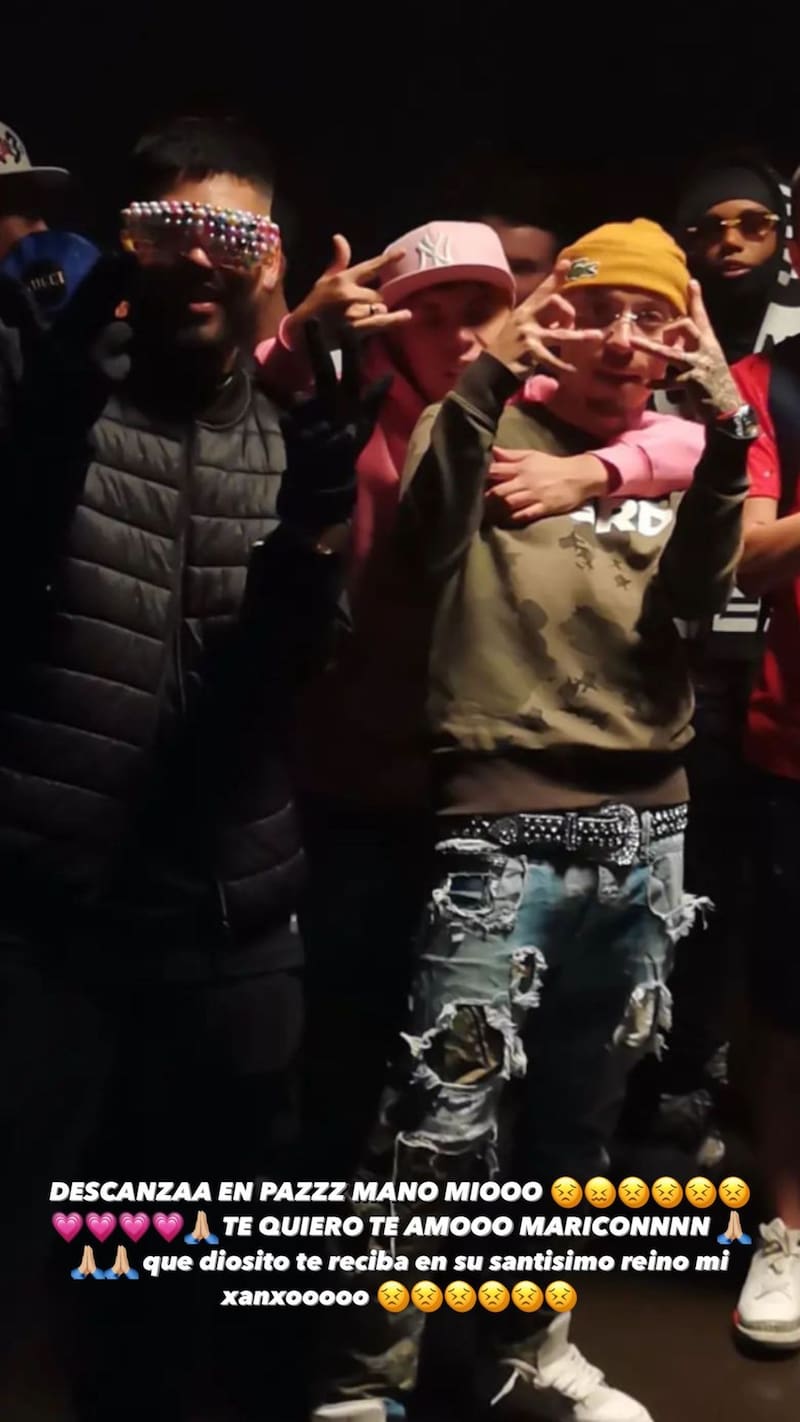 Gino Mella dedica palabras a Galee Galee.