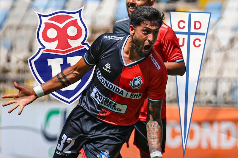 El delantero sueña con vestir la camiseta de la UC. Foto: @clubdeportesantofagasta