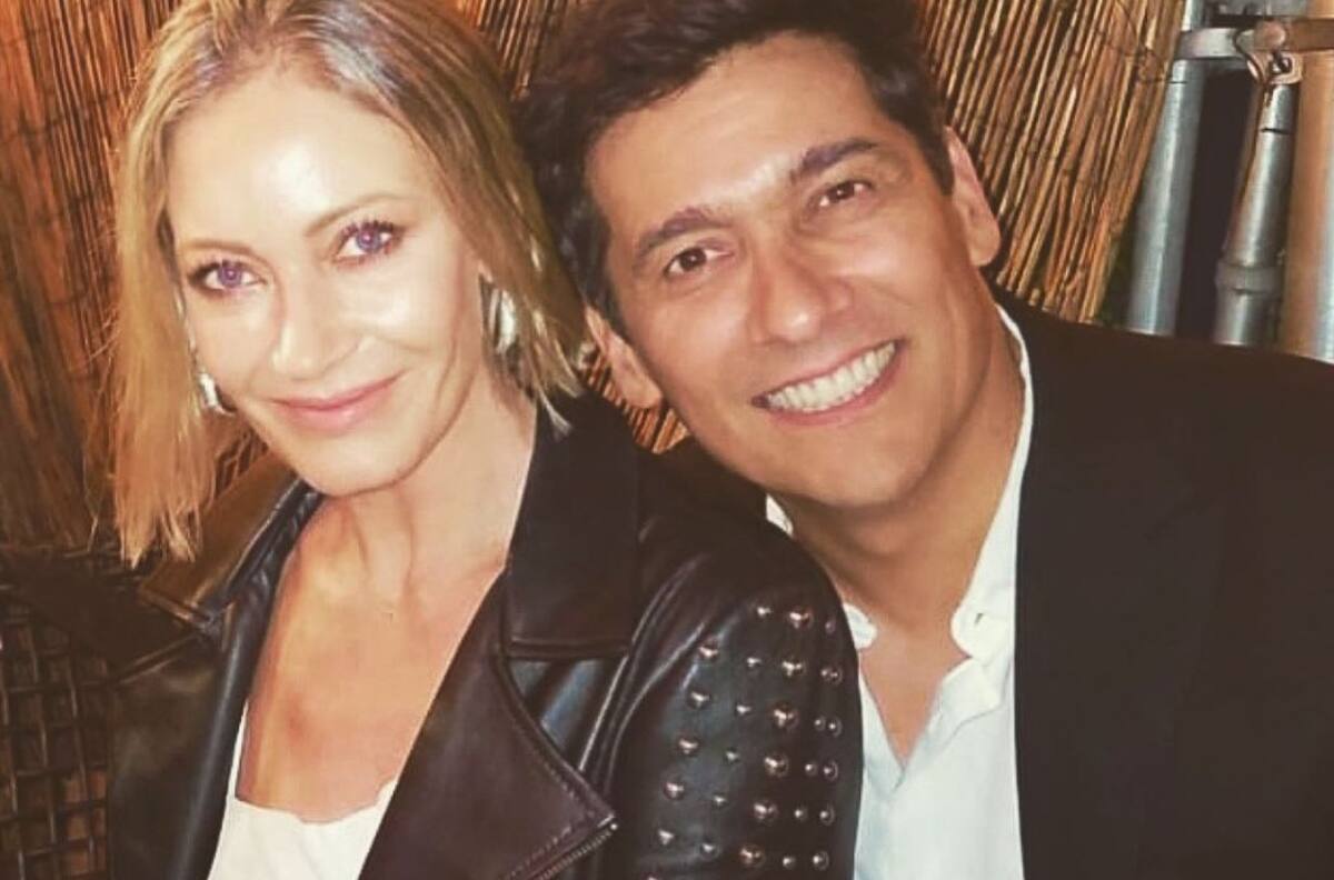 Rafael Araneda y Marcela Vacarezza mostraron el especial panorama que vivieron junto a sus hijos. Vicente y Benjamín