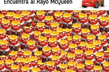 Acertijo visual: ¿Puedes encontrar el conocido auto de Disney en tan solo 20 segundos?