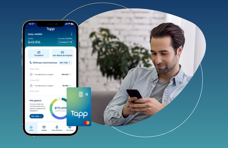 Esto es lo que debes hacer con tu tarjeta Tapp, de Caja Los Andes.