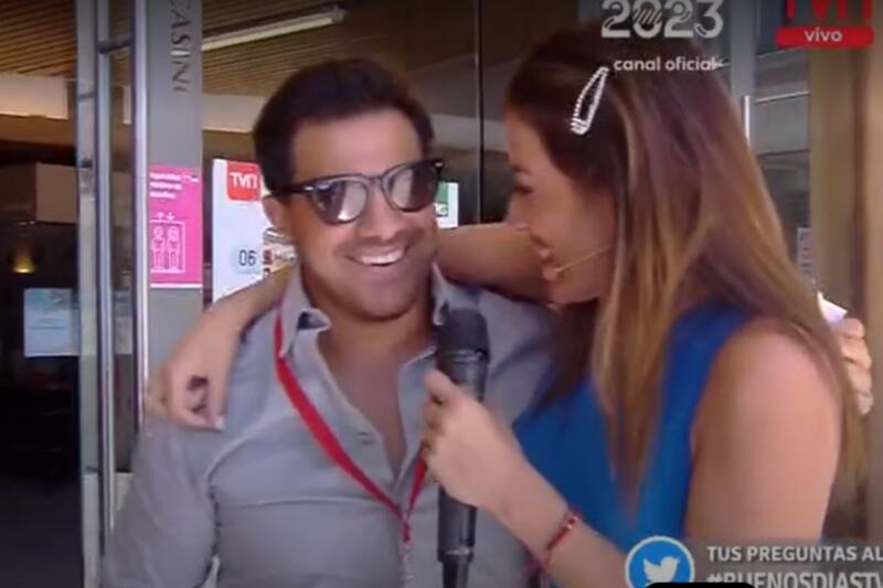 Simón Oliveros debutó en TVN, su nueva casa televisiva.