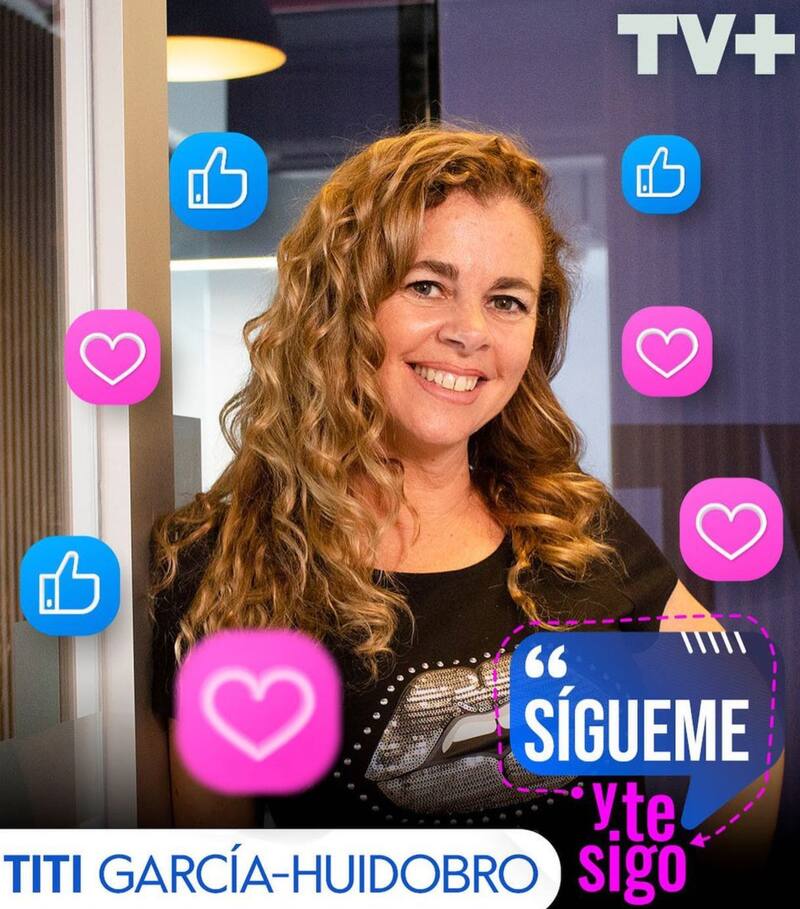 Titi García-Huidobro también es panelista de "Sígueme y Te Sigo". Créditos: Instagram.