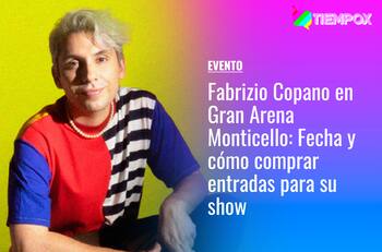 Fabrizio Copano en Gran Arena Monticello: Fecha y cómo comprar entradas para su show