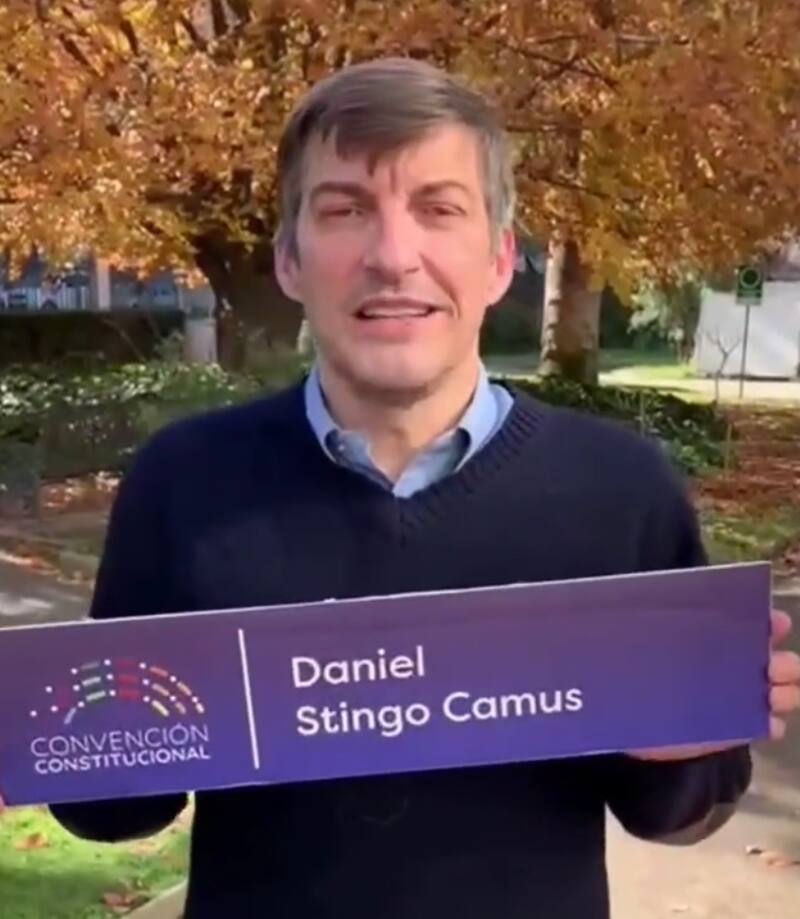 Daniel Stingo formó parte de la Convención Constitucional. Foto: Instagra.