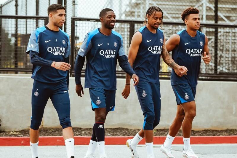 volviendo a los entrenamientos. Foto: @psg.