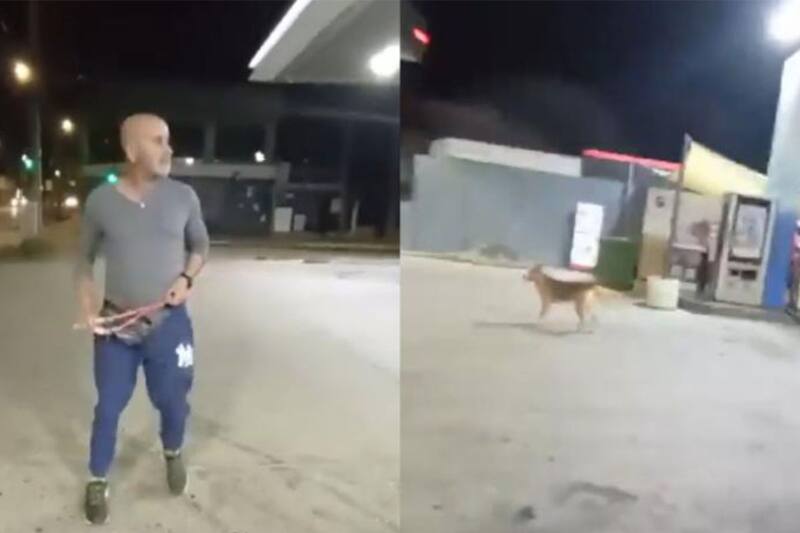 El sujeto no fue detenido. Captura de pantalla.