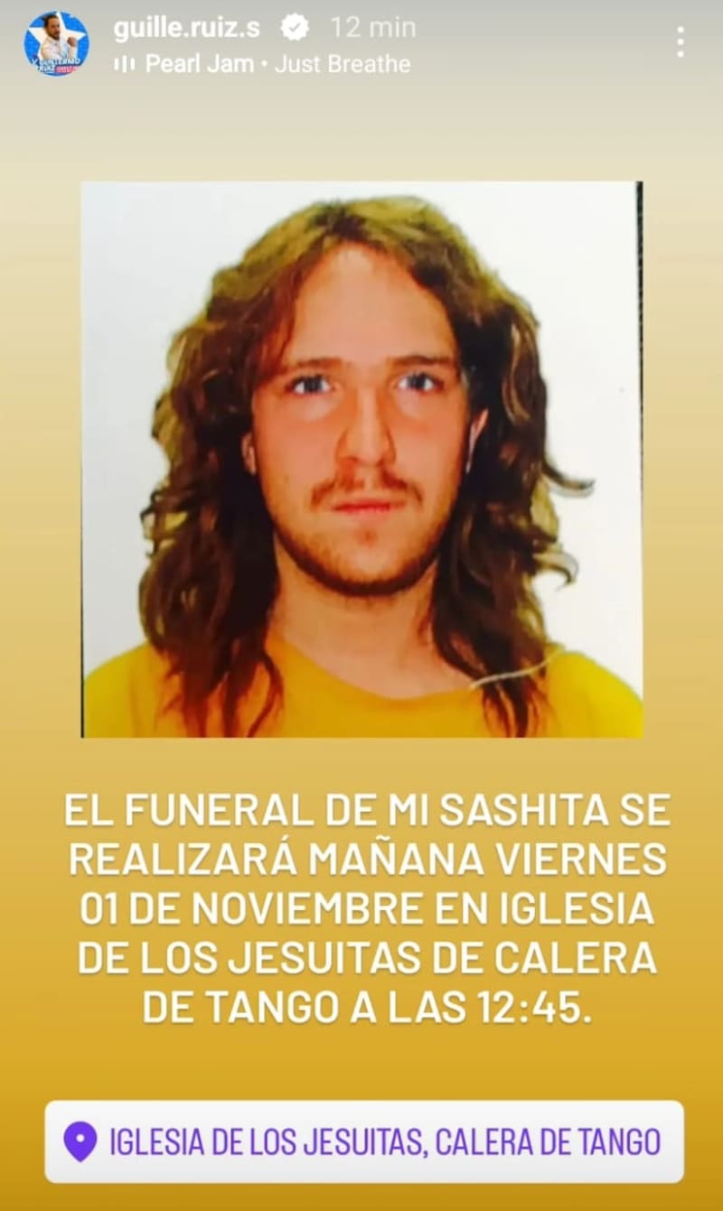 Historia de Guillermo Ruiz. Créditos: Instagram